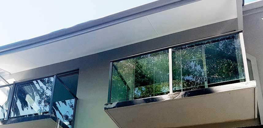 Aluminium & Glass Balustrade